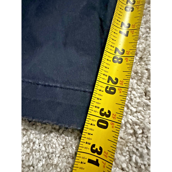 Calvin Klein Men’s Slim Fit Pants 38x30.5 Black Stretch Cotton Dress Casual - Picture 7 of 9